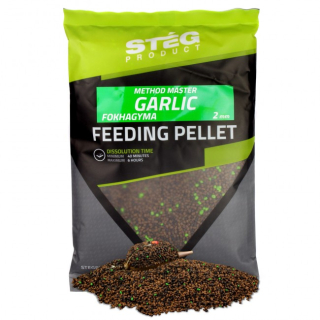 Pelety Stég Feeding Pellet 2mm 800g Cesnak