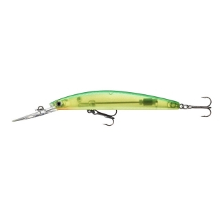 Wobler DAIWA Tournament Double Clutch SP 7,5cm Lime charteuse