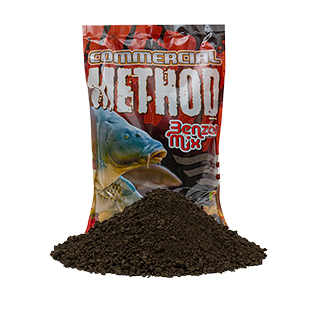 Krmivo s peletami Benzár mix commercial Black Halibut 800g
