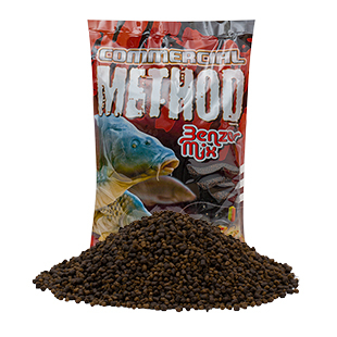 Krmivo s peletami Benzár mix commercial Pelet Mix 800g