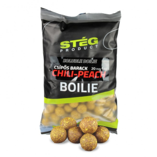 Stég Krmné rozpustné boilies Broskyňa 1kg 24mm