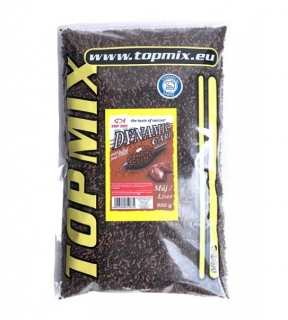 Pelety TOP MIX Dynamic Carp Pečeň 800g