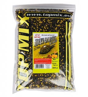 Pelety TOP MIX Dynamic Carp Med-tigrí orech 800g