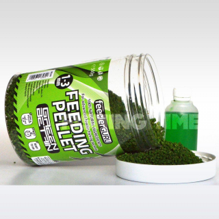 TÍMÁR Feeder Guru Feeding Pellet 1-3mm 500g+50ml Green Betain