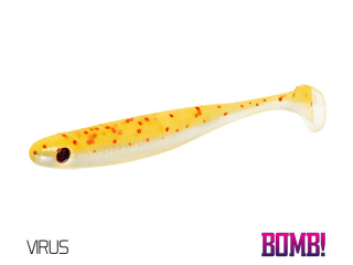 Umelá nástraha DELPHIN BOMB! Rippa VIRUS 5ks 10cm