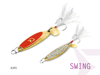 Plandavka Delphin SWING 15g AURO hook #6