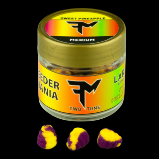 Feedermania TwoTone Larva Air Wafters Sweet Pineapple M