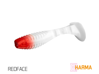 Umelá nástraha Delphin KARMA UVs / 5ks 10cm/RedFACE