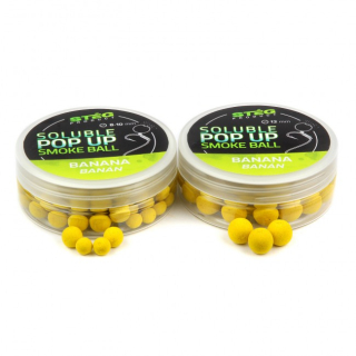 Boilies STÉG PRODUCT Soluble POP UP Smoke Ball Banán 8-10mm 20g