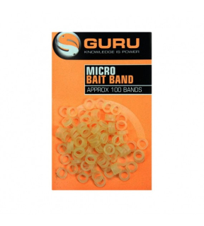 Guru Gumičky na nástrahy Micro Bait Bands 4mm 100ks