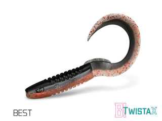 Umelá nástraha Delphin TwistaX Eeltail UVs / 5ks 15cm/BEST