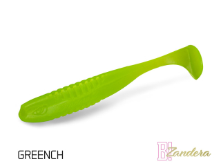 Umelá nástraha Delphin ZANDERA FlexiFLOAT UVs / 5ks 12cm/GREENCH