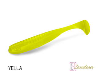 Umelá nástraha Delphin ZANDERA UVs / 5ks 15cm/YELLA