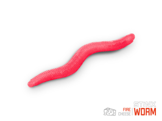 Umelá nástraha Delphin B! StinxWORM Cheese / 50ks 4cm / FIRE