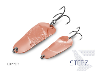 Plandavka Delphin STEPZ StripSCALE 10g COPPER Hook #2