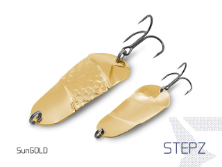 Plandavka Delphin STEPZ StripSCALE 10g SunGOLD Hook #2