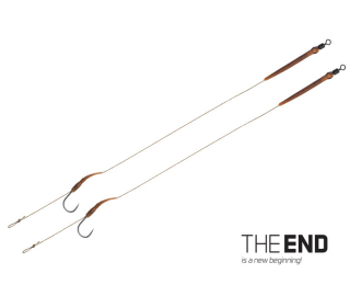 Nadväzec Delphin THE END Boilie rig / 2ks 20cm/25lbs/#8