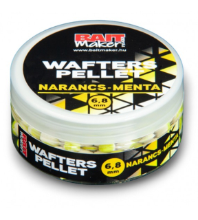Pelety BAIT MAKER Wafters Pellet Pomaranč-Mäta 6-8mm 30g