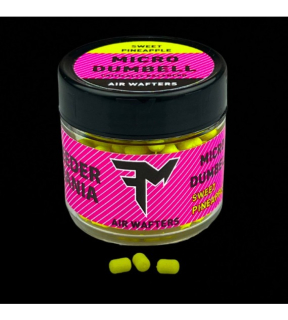 Pelety Feedermánia MICRO DUMBELL AIR WAFTERS SWEET PINEAPPLE