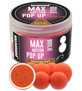 Boilies HALDORÁDÓ MAX MOTION Boilie Pop Up - Španielske orechy 16, 20mm