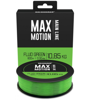 Vlasec HALDORÁDÓ MAX MOTION Fluo Green 0,30 mm / 800 m - 10,85 kg