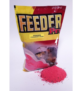 Krmivo TOP MIX FEEDER PRO Jahodový krém 1kg