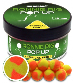 Boilies Haldorádó Ronnie Rig Pop Up - Tropical Fruit 10mm
