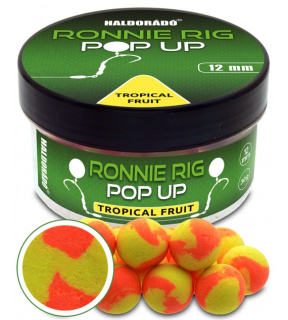 Boilies Haldorádó Ronnie Rig Pop Up - Tropical Fruit 12mm