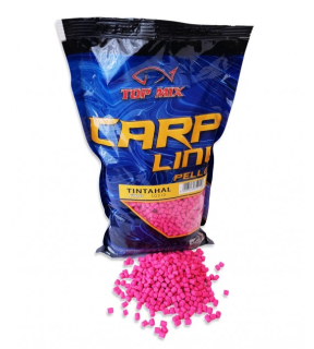 Pelety Top Mix Fluo Carp Line krmé pelety Chobotnica - fluo ružové 800gr