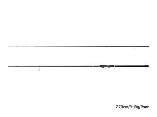 Prút Delphin Zandera NX LOWER 270cm/3-18g/2 diely