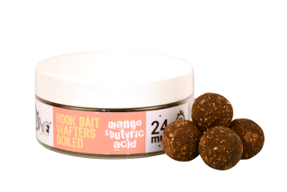 Boilies The Big One Hook Bait Wafters Mango Kyselina maslová 24mm