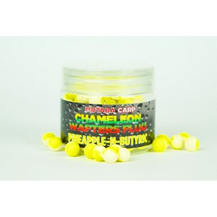 Pelety Motaba Carp Chameleon Fluo Wafters Ananás - Kyselina maslová 8mm