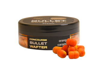 Pelety Benzár Concourse Bullet Wafter Pomaranč - Karamel 7mm