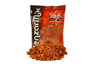 Predmiešané krmivo Benzár Ready Carp Groundbait Jahoda 1kg