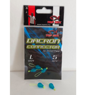 Top Mix Dacron Connector - L  5ks/bal.