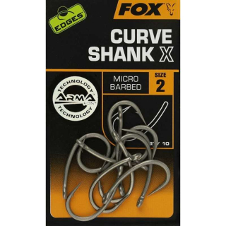 Háčiky FOX Carp Hooks Curve Shank X č.2