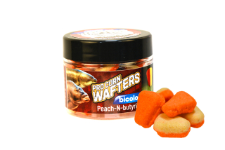Pelety Benzár Mix Pro Corn Wafters Broskyňa-kyselina maslová 14mm 25g
