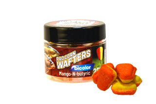 Pelety Benzár Mix Pro Corn Wafters Mango-kyselina maslová 14mm 25g