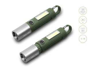 Kempingové svietidlo Delphin Torix 2200 mAh