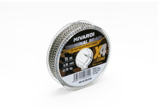 Šnúra MIVARDI Terminal X4 braid 0.14mm 10,30kg 15m - camo