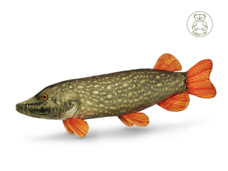 Plyšová šťuka Delphin PIKY 60 cm
