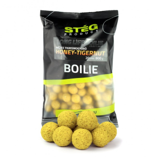 Boilies Stég Long Life Boilie 20mm 800g Med-Tigrí orech