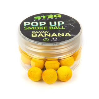Pelety Stég Pop Up Smoke Ball 12mm 10g Banana
