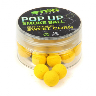 Pelety Stég Pop Up Smoke Ball 12mm 10g Sweet Corn