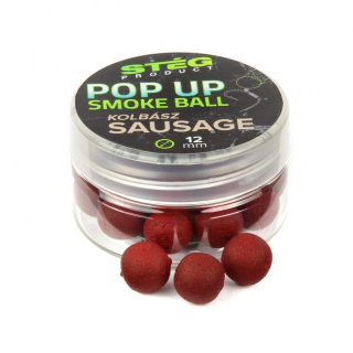 Pelety Stég Pop Up Smoke Ball 12mm 10g Sausage