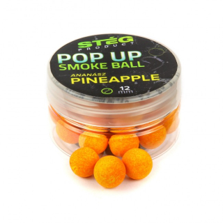 Pelety Stég Pop Up Smoke Ball 12mm 10g Pineapple