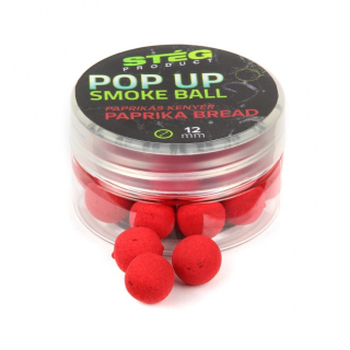 Pelety Stég Pop Up Smoke Ball 12mm 10g Paprika Bread