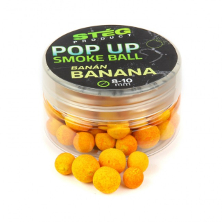 Pelety Stég Pop Up Smoke Ball 8-10mm 10g Banana