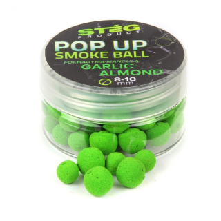 Pelety Stég Pop Up Smoke Ball 8-10mm 10g Garlic-Almond