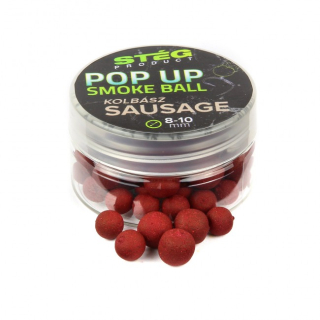 Pelety Stég Pop Up Smoke Ball 8-10mm 10g Sausage